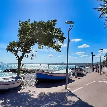 Apartamento 2 Pieces Lumineux, Proche Plage, Parking, Clim, Hippodrome Cagnes-sur-Mer